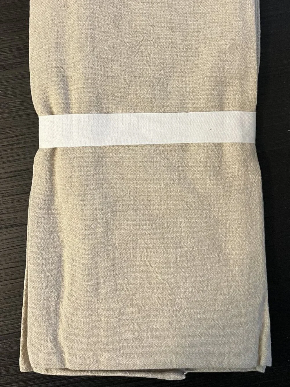 Pottery Barn Gingerbread Village Set of 2 Embroidered Kitchen Towels 20 x 30 in